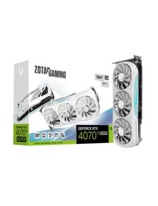 Zotac Gaming Geforce Rtx 4070ti Super Trinity White Oc Edition 16gb Gddr6x Dlss 3 Graphics Card