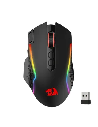 Redragon Taipan Pro Wired & Wireless Gaming Mouse - Black (M810rgb-pro)