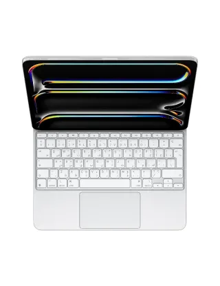 Apple Magic Keyboard For Ipad Pro 13-inch M4 - White (English & Arabic)