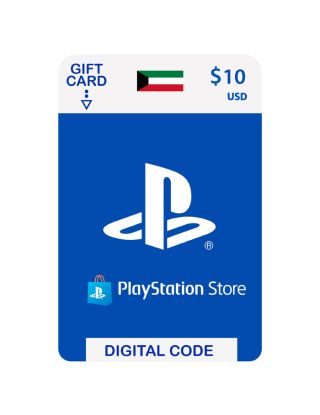 PlayStation  Store Gift Card 10$ - Kuwait Account