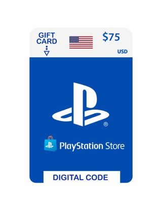PlayStation Store Gift Card $75 U.S.A. Account