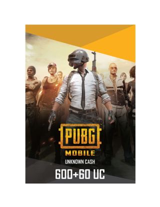 PUBG MOBILE    GAME POINT 600 + 60  UC