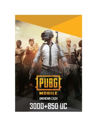 PUBG MOBILE  GAME POINT 3000 + 850 UC