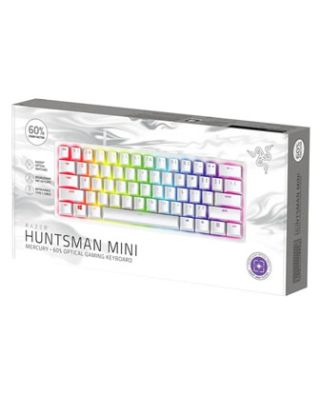 Razer Huntsman Mini 60% Optical  Gaming Keyboard - Mercury White