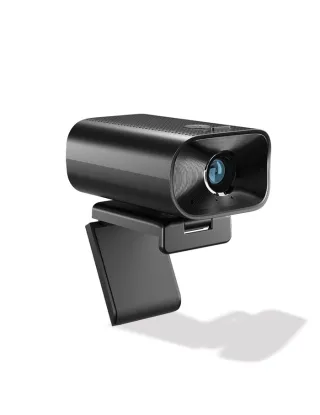 Powerology 1080p Web Cam With 5x Digital Zoom In-built Mic And Speaker- Black