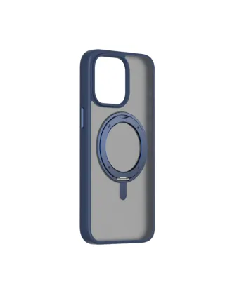 Momax Caseform Roller Magnetic Case For Iphone 15 Pro 6.1 Inch - Blue