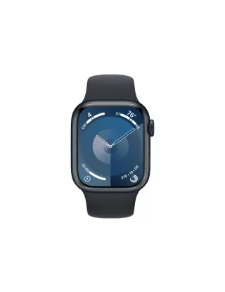 Apple Watch Series 9 Gps 41mm Midnight Aluminium Case With Midnight Sport Band - S/m
