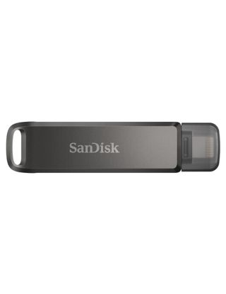 SanDisk iXpand Flash Drive Luxe for iPhone and USB Type-C Devices -128GB (SDIX70N-128G-GN6NE)