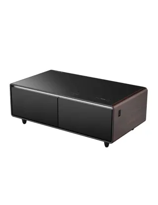 Gamvity Newest Luxury Pro Version Smart Coffee Table 135l Refrigerator (Tb135) - Wooden