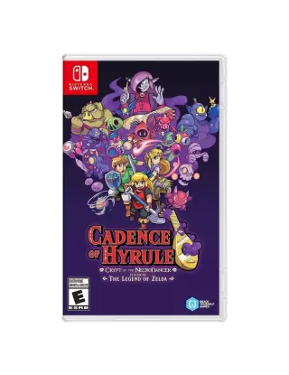 شريط لعبة Cadence Of Hyrule: Crypt Of The Necrodancer Featuring The Legend Of Zelda النسخه الامريكي لجهاز نيتندو سويتش