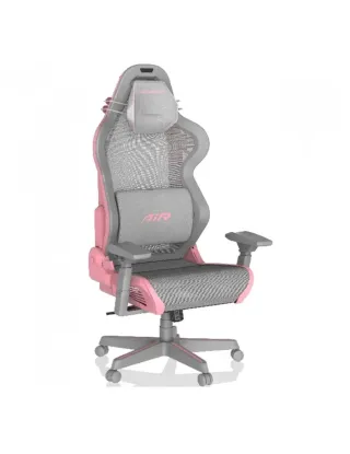 كرسي ألعاب  AIR 3 SERIES من شركة DXRACER  اللون الوردي في رمادي