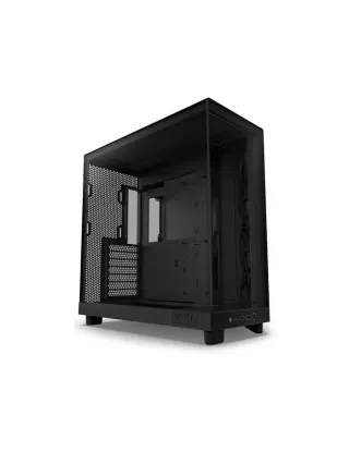 Nzxt H6 Flow Compact Dual-chamber Atx Mid Tower Case - Black