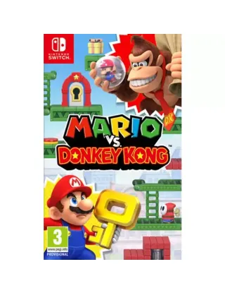 شريط لعبة Mario Vs Donkey Kong لجهاز النيتندو سويتش النسخة الأوروبية