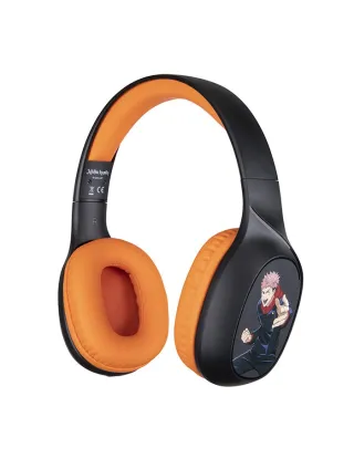 سماعة بلوتوث كونيكس جوجوتس كايسن للهواتف الذكية والأجهزة اللوحية اللون البرتقالي في اسود