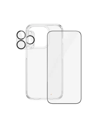 Panzerglass 3-in-1 Pack Iphone 15 Pro 6.1 Inch 360 Bundle With D30 - Clear