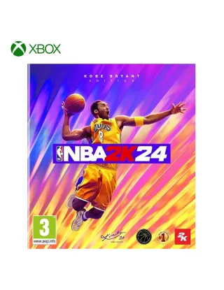 شريط  NBA 2k24 إصدار كوبي براينت لجهاز اكسبوكس سيريس اكس النسخة الأوروبية