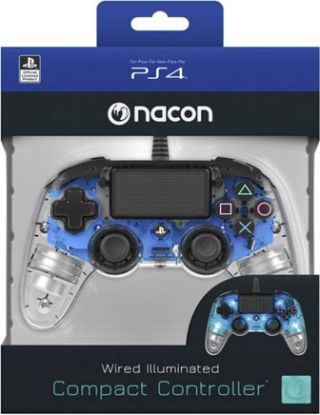 Nacon Compact Controller Crystal Blue