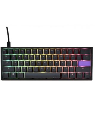 DUCKY ONE 2 MINI GAMING KEYBOARD (100 MILLION ACTUATIONS MX) - CHERRY RGB SILENT RED
