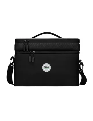 حقيبة سفر لجهاز  XBOX SERIES Xمن شركة BUBM مع جيوب تخزين متعددة لوحدة تحكم XBOX اللون ألاسود
