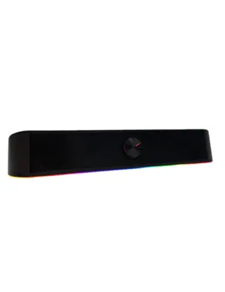Twisted Minds RGB 2.0 Wired Gaming Sound bar - Black