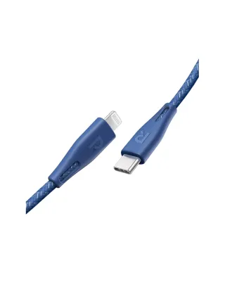RAVPower RP-CB1017, Type-C to Lightning Cable, 1.2m, Nylon - Blue