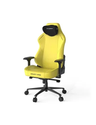 كرسي الألعاب دي إكس رازر كرافت برو كلاسيك اللون الاصفر