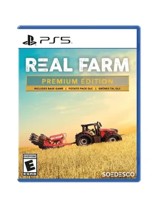 شريط لعبة  REAL FARMلبلايستيشن فايف اصدار PREMIUM النسخه الأمريكي