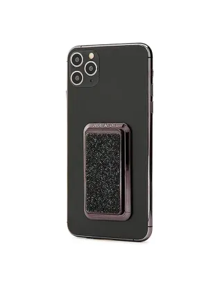 HANDLstick Crystal Mobile Stand Phone Grip - Black