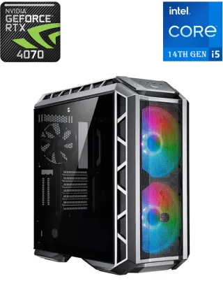 Cooler Master H500p Intel Core I5 - 14th Gen Rtx 4070 Gaming Pc