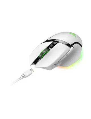 Razer Basilisk V3 Pro USB Wireless Optical Gaming Mouse - White