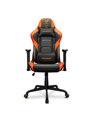 Cougar Armor Elite Gaming Chair - Black/Orange