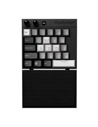 The Shrimp Model 1 Monochrome Gaming Keyboard - Black