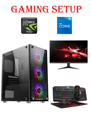 Xigmatek Nyx Ii Intel Core I5 - 11th Gen Gaming Pc With Monitor And Gaming Kit Bundle Offer