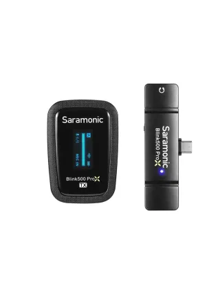 Saramonic Blink500 Prox B5 Type-c 2.4g Dual Channel Wireless Microphone With Charging Case
