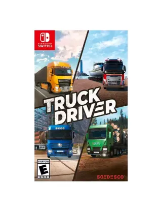 شريط لعبة TRUCK DRIVER النسخه الامريكي لجهاز نيتندو سويتش