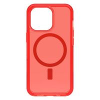 OtterBox iPhone 13 Symmetry Plus Clear Case for MagSafe - Translucent Red