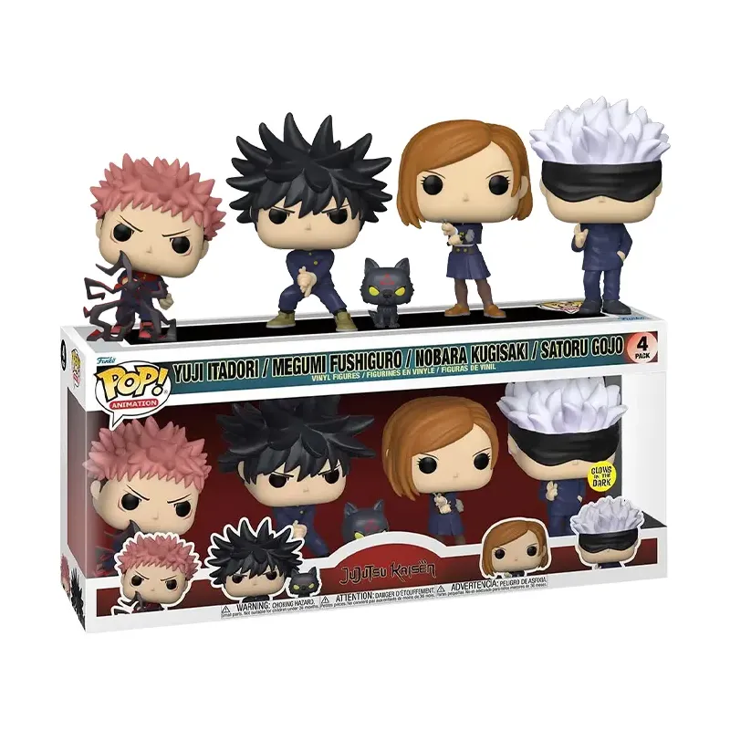 Shop Funko Pop! Animation: Jujutsu Kaisen 4pk (Exc) at the best price ...