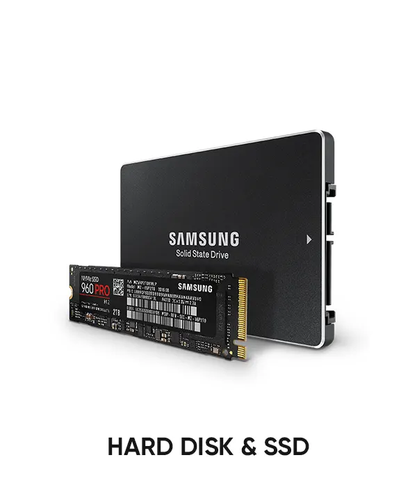 Hard disk & ssd